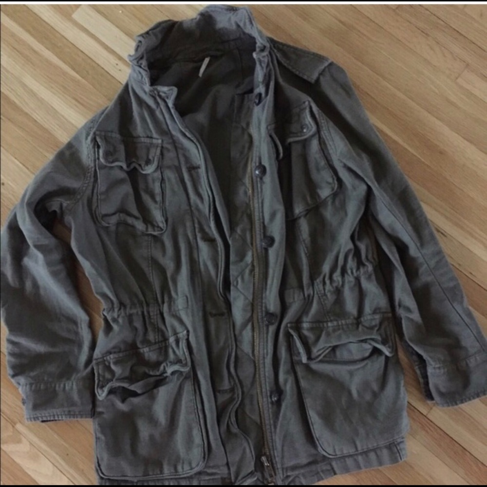 Free People Not your brother's Military Jacket