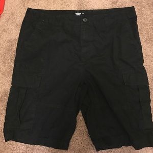 Black old navy shorts
