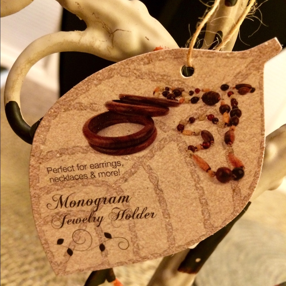 *NEW* Monogram Jewelry Holder