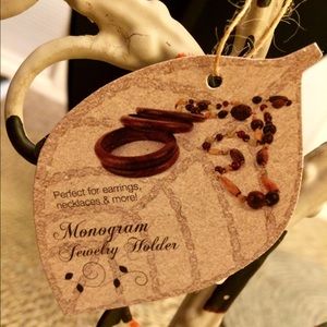 *NEW* Monogram Jewelry Holder