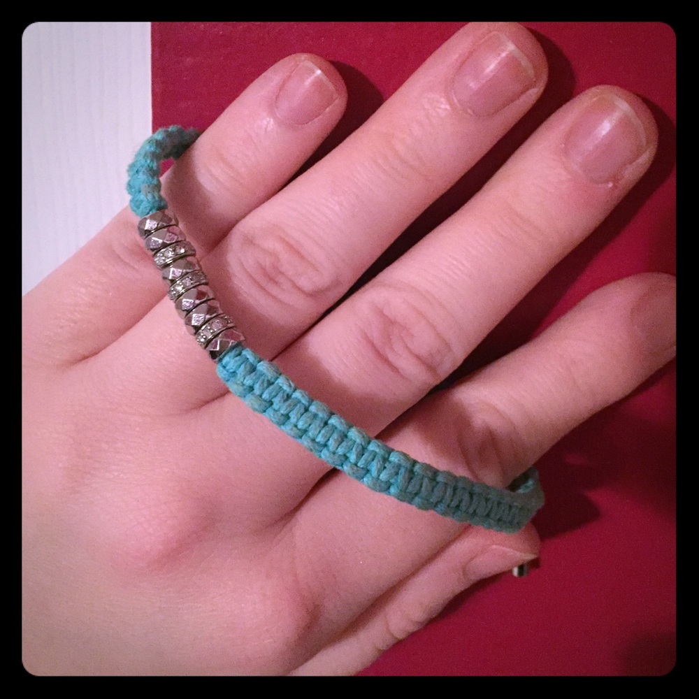 Fossil Teal Bracelet