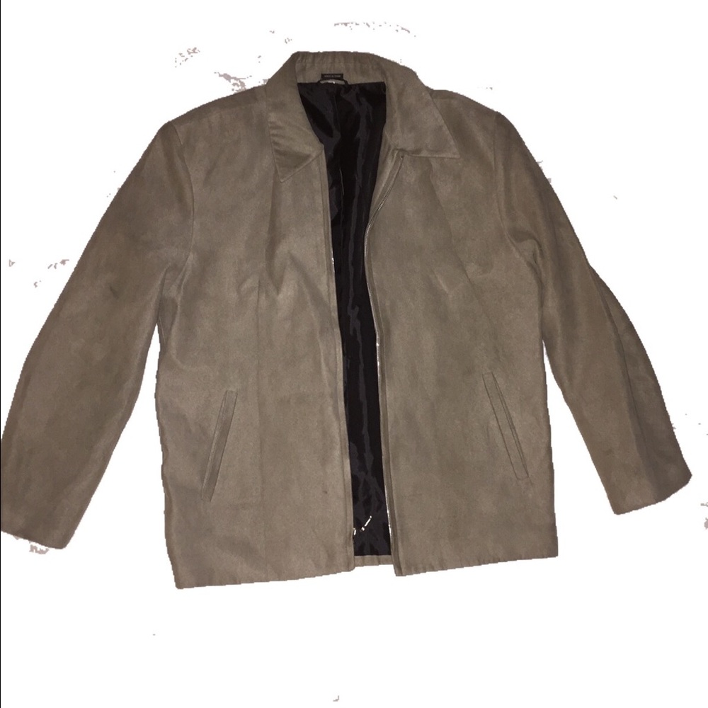 Men's Micro Suede Jacket Large