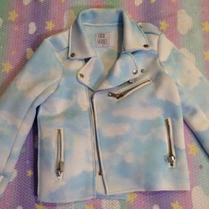 Local Heroes Jackets & Coats - local heroes neoprene cloudy motorcycle jacket S Local Heroes Jackets & Coats - local heroes neoprene cloudy motorcycle jacket S
