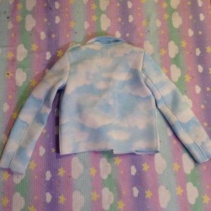 Local Heroes Jackets & Coats - local heroes neoprene cloudy motorcycle jacket S Local Heroes Jackets & Coats - local heroes neoprene cloudy motorcycle jacket S