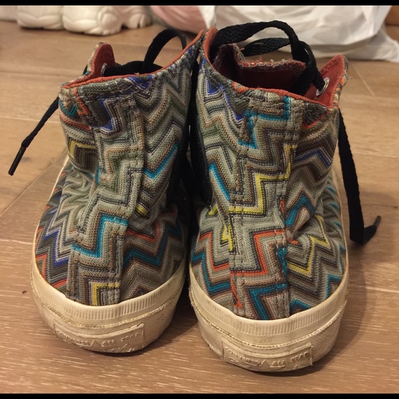 Missoni Shoes - MISSONI CONVERSE HIGH TOP MENS 6 WOMENS 9 Missoni Shoes - MISSONI CONVERSE HIGH TOP MENS 6 WOMENS 9