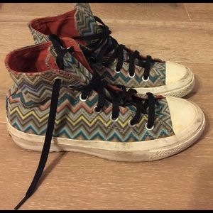 Missoni Shoes - MISSONI CONVERSE HIGH TOP MENS 6 WOMENS 9 Missoni Shoes - MISSONI CONVERSE HIGH TOP MENS 6 WOMENS 9