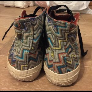 Missoni Shoes - MISSONI CONVERSE HIGH TOP MENS 6 WOMENS 9 Missoni Shoes - MISSONI CONVERSE HIGH TOP MENS 6 WOMENS 9