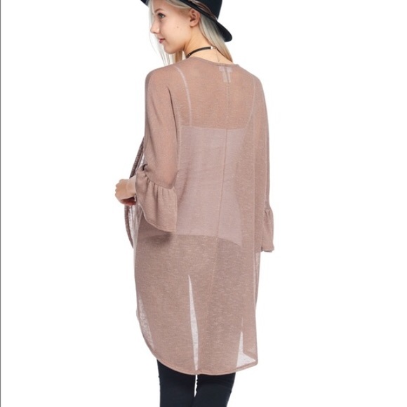 🚨LAST ONE🔔Bell-Sleeve cardigan🔔 - Picture 3 of 3