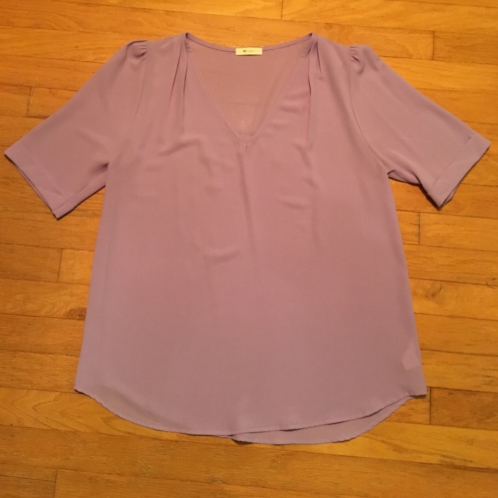 Lilac boutique blouse