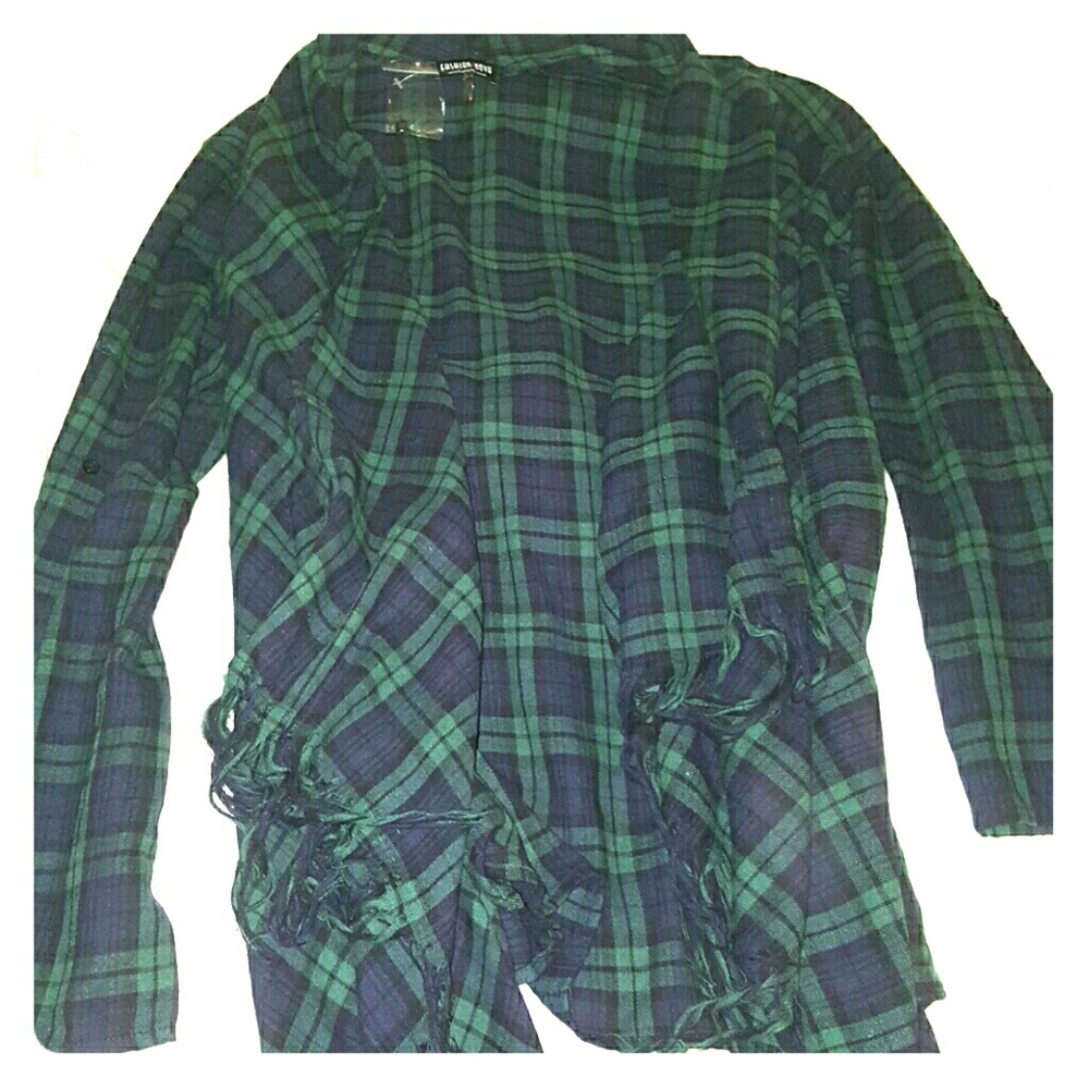 Oversized blanket cardigan