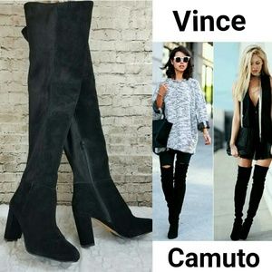 vince camuto thigh high boots