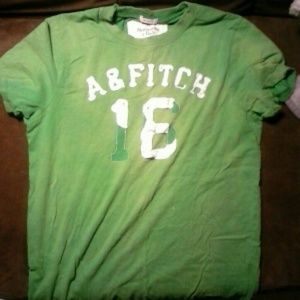 Abercrombie & Fitch green shirt