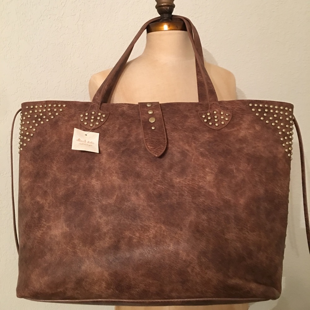 Altr'd State Nailhead Studded Tote