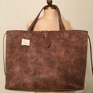 Altr'd State Nailhead Studded Tote