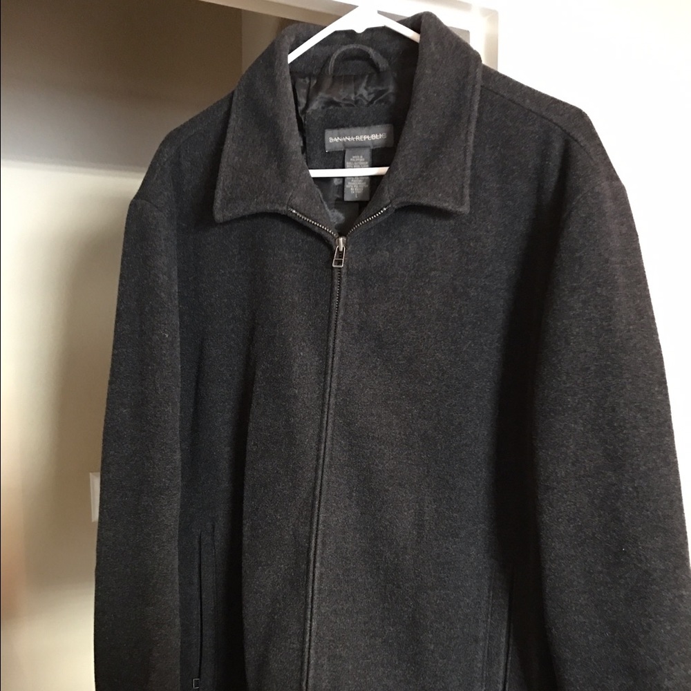 Men's Large Banana Republic winter coat