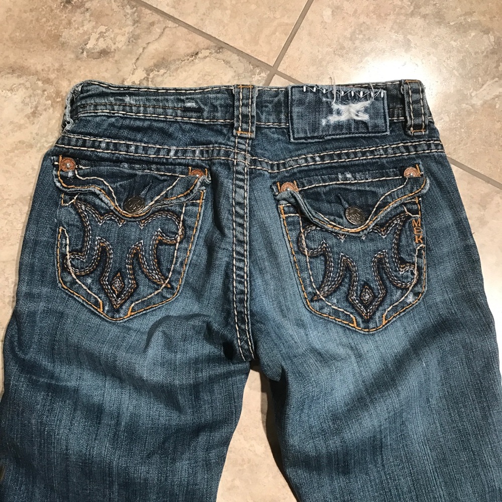 Distressed Mek jeans