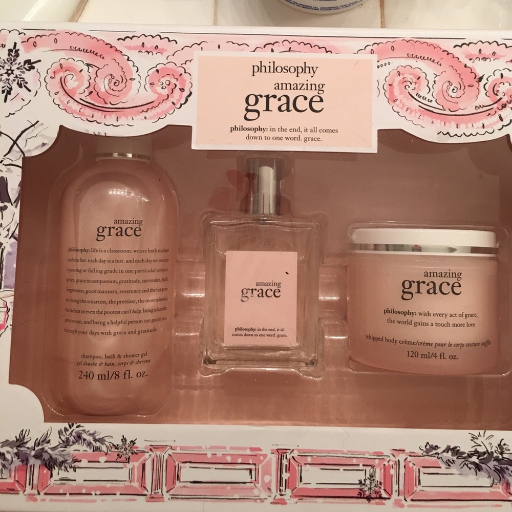 Amazing grace Philosophy set