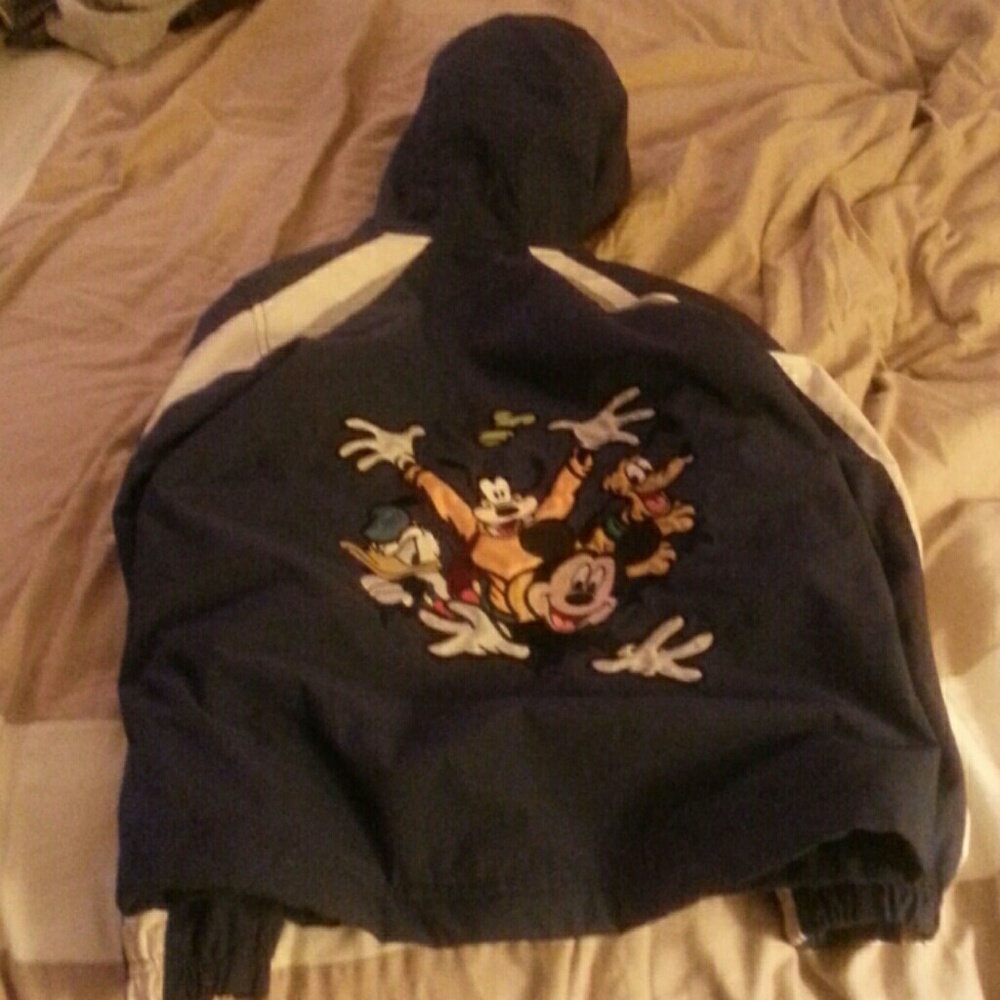 Disney Resort wind breaker jacket youth Large