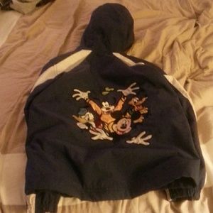 Disney Resort wind breaker jacket youth Large
