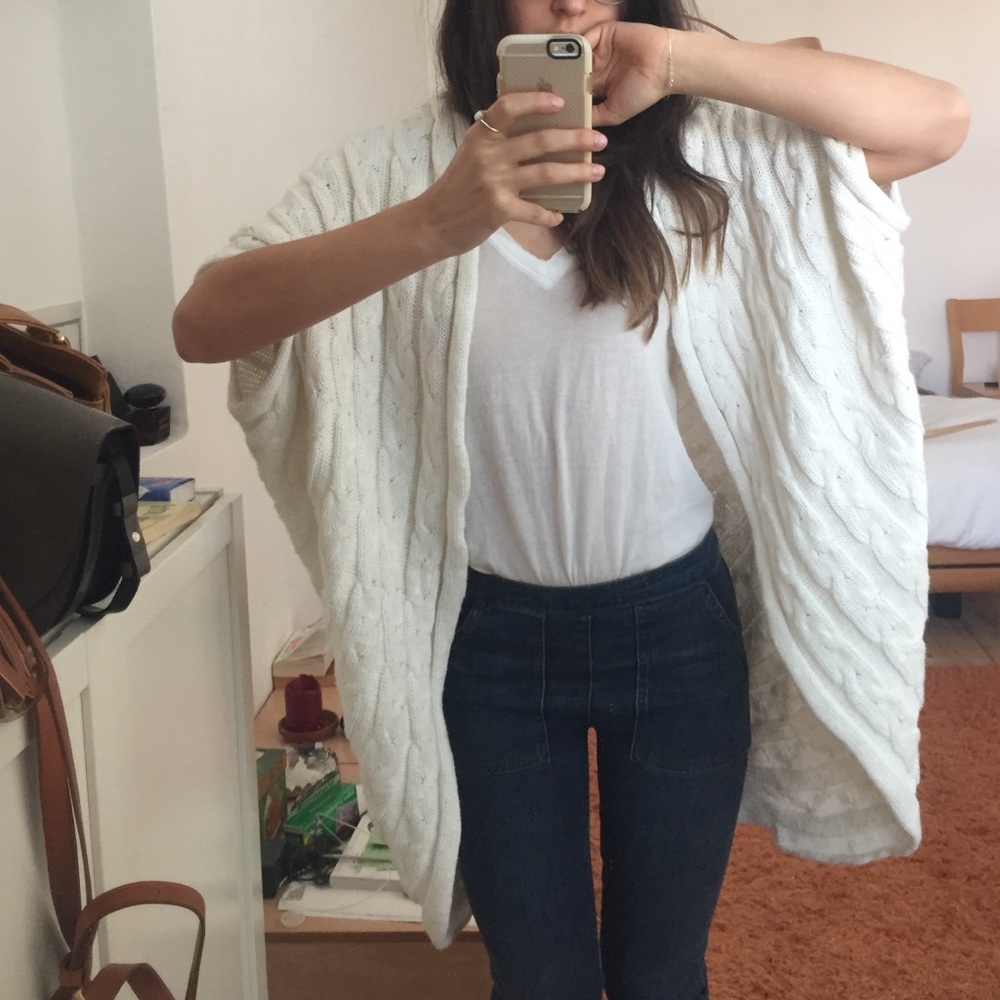 Mink Pink cowl 100% Cotton cardigan