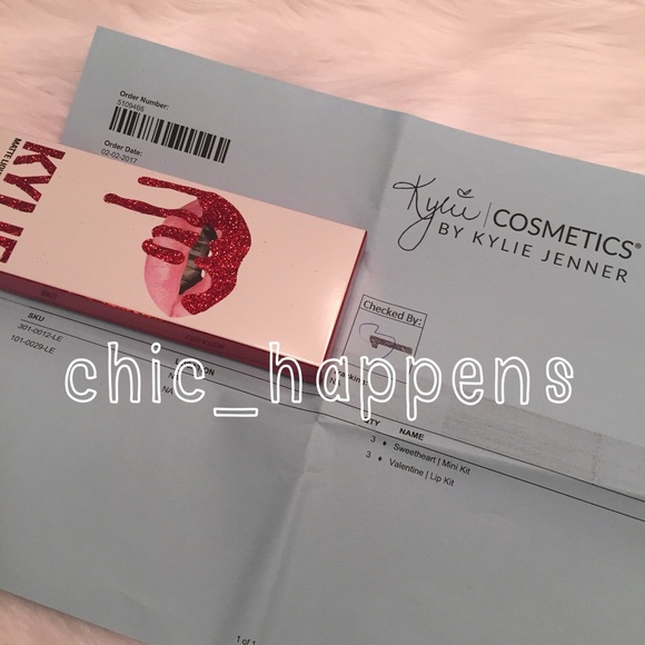 SOLD💋Kylie 'Valentine' Matte Lipstick - Picture 7 of 8
