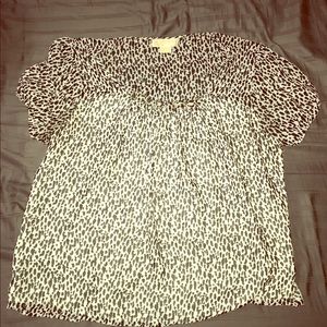 Michael Kors leopard print top
