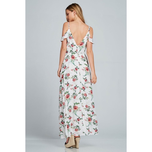 ✨HP✨ New Arrival- Floral Print Maxi Dress - Picture 4 of 4