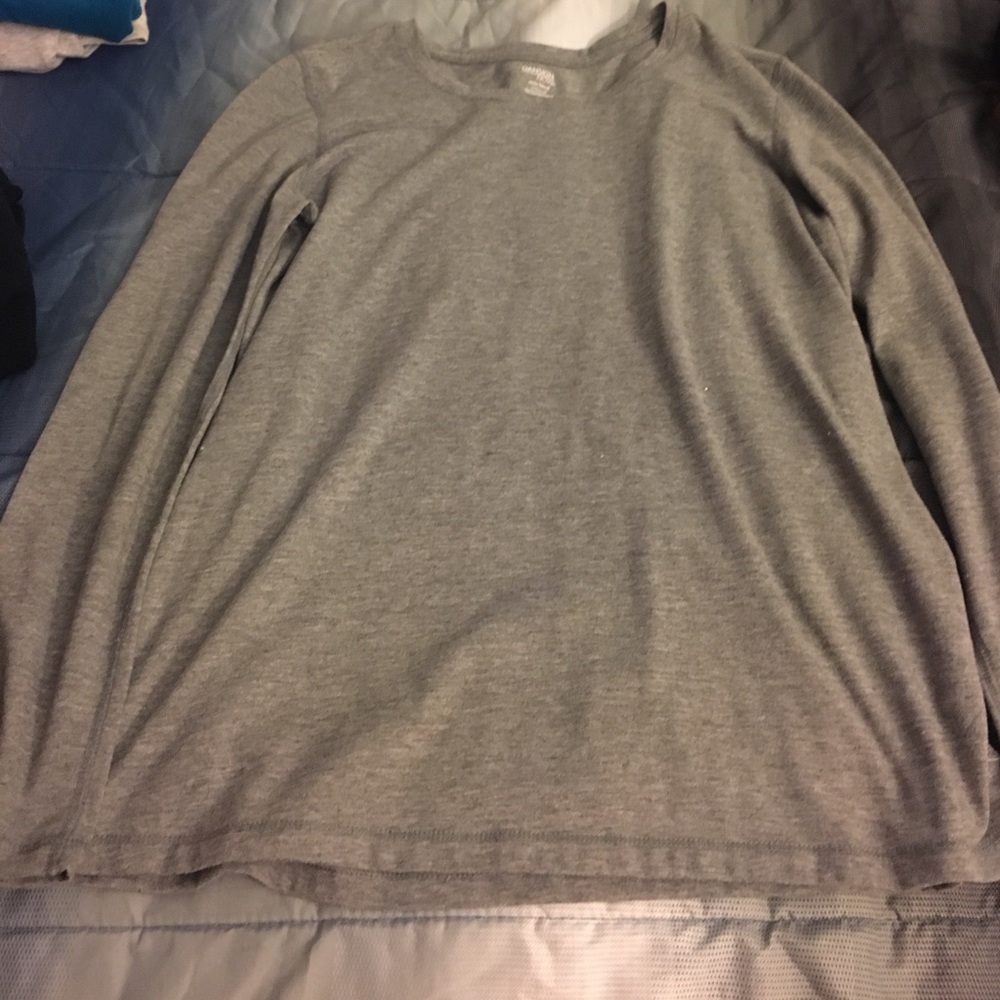 Gray long Sleeve Shirt