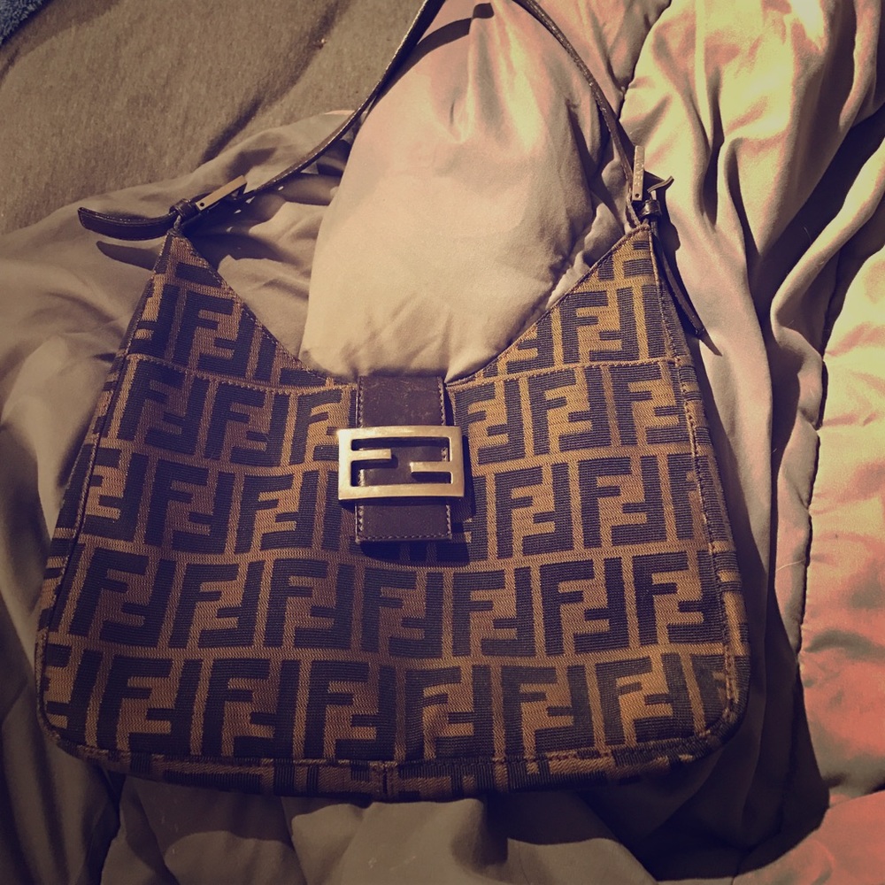 Authentic Zucca Fendi handbag