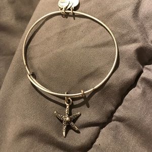 Silver starfish Alex and Ani bracelet!