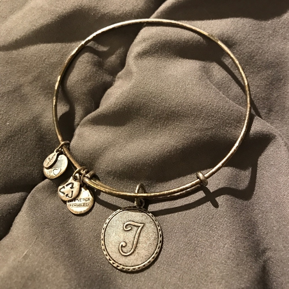 Silver Letter "T" Alex and Ani bracelet!
