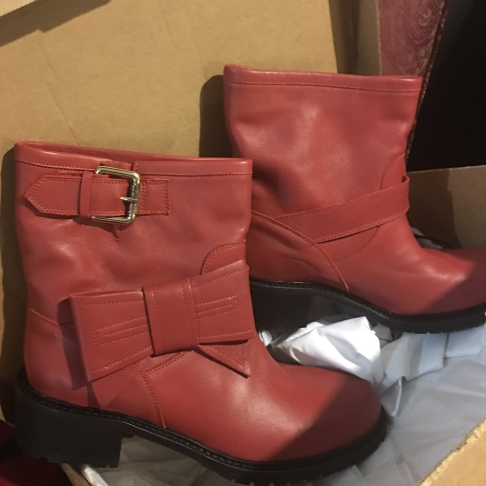 Valentino Red ankle boots