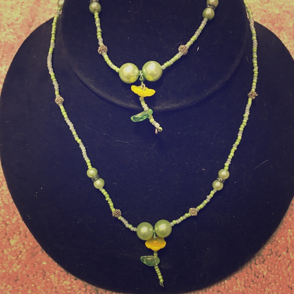 Mommy & Me/ Puppy & Me magnetic clasp necklace