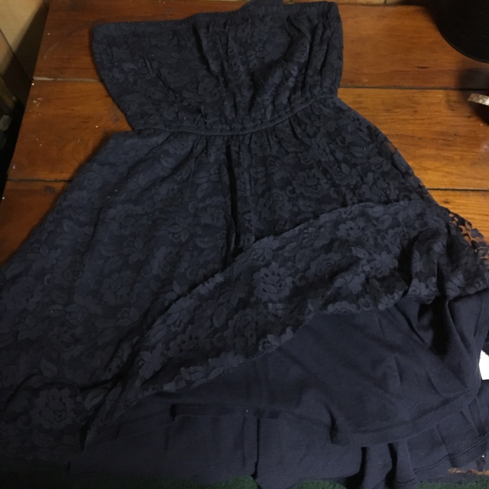 Strapless lacy hco dress