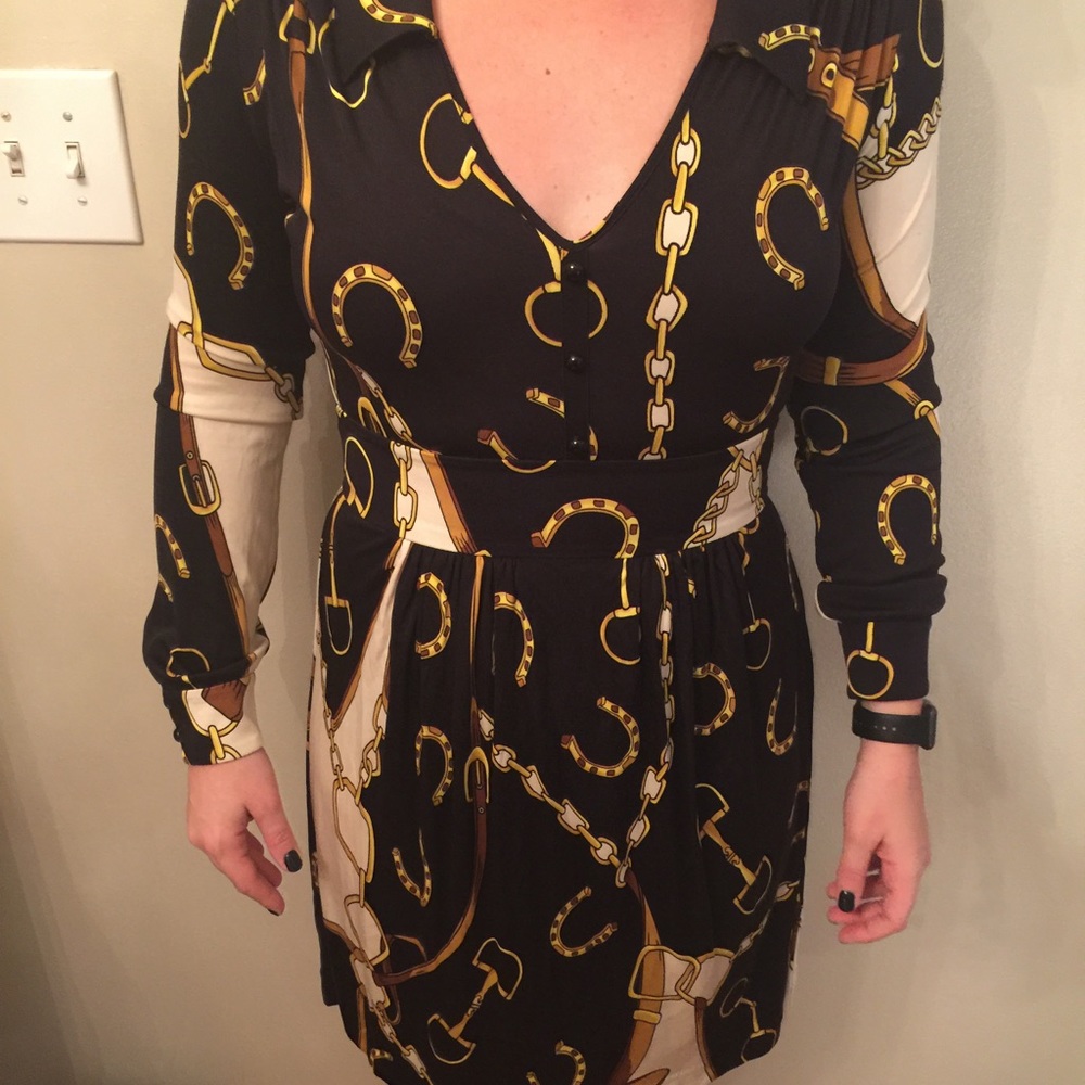 Tibi print dress