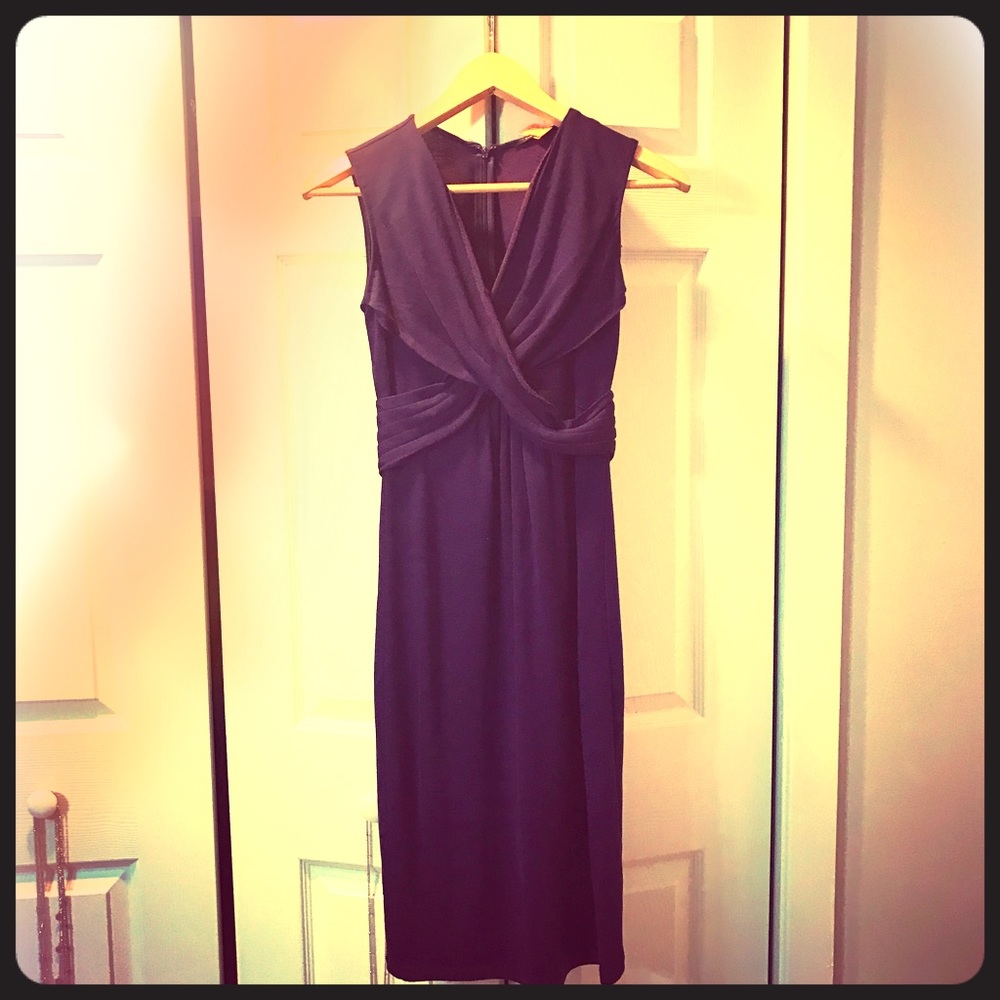 Beautiful Purple Tahari dress. Size 2