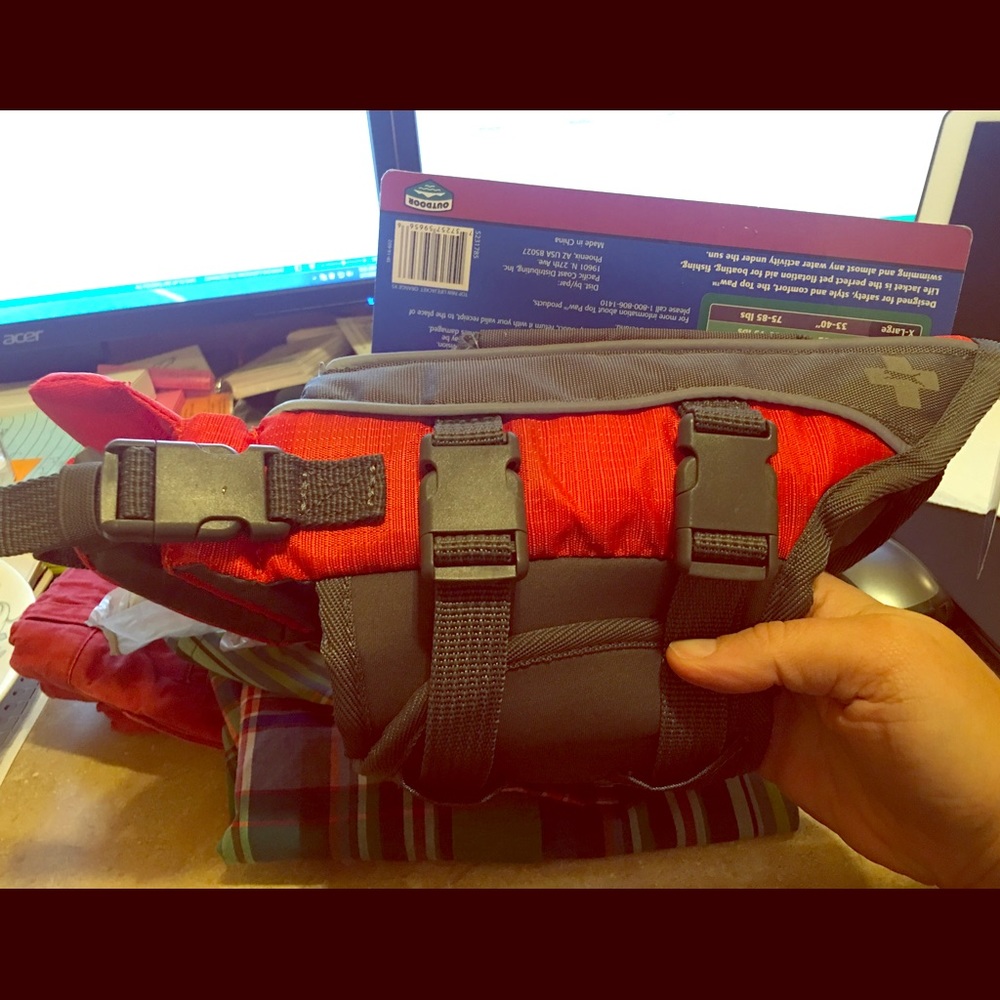 Small dog life jacket