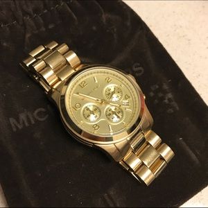 Michael Kors Large Gold Watch