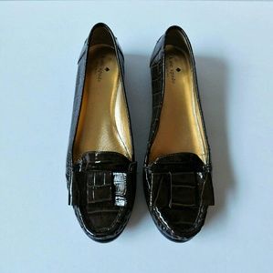 Kate Spade New York  brown flat loafers size 8