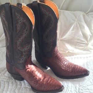 Men's Star Python Boots