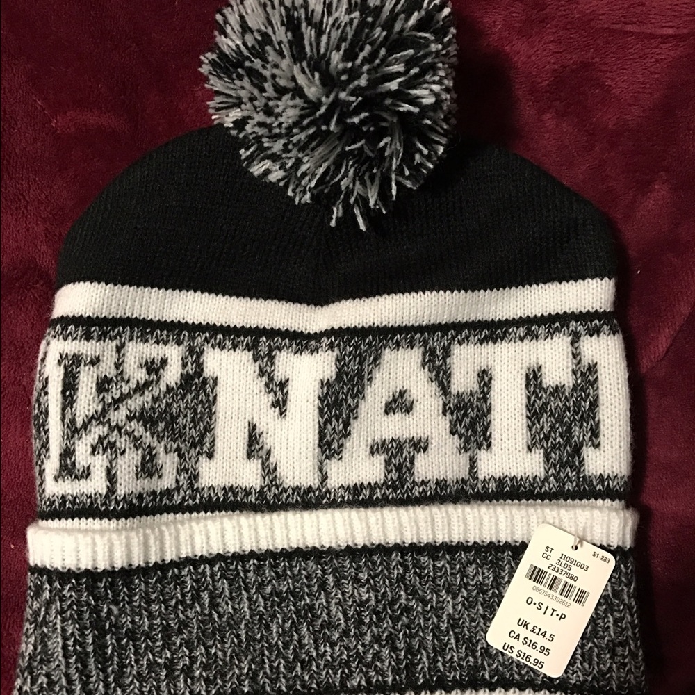 Brand New VS Pink Beenie
