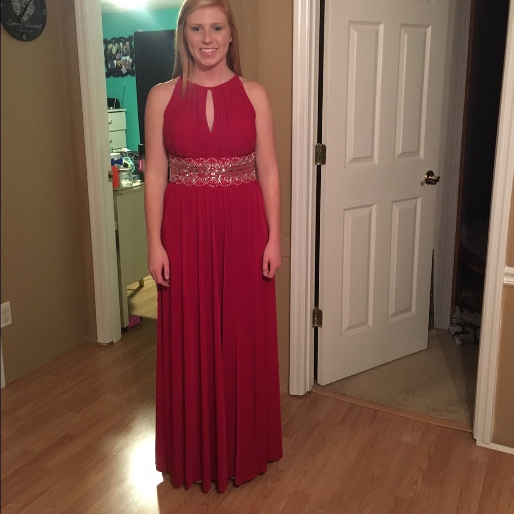 Red dress
