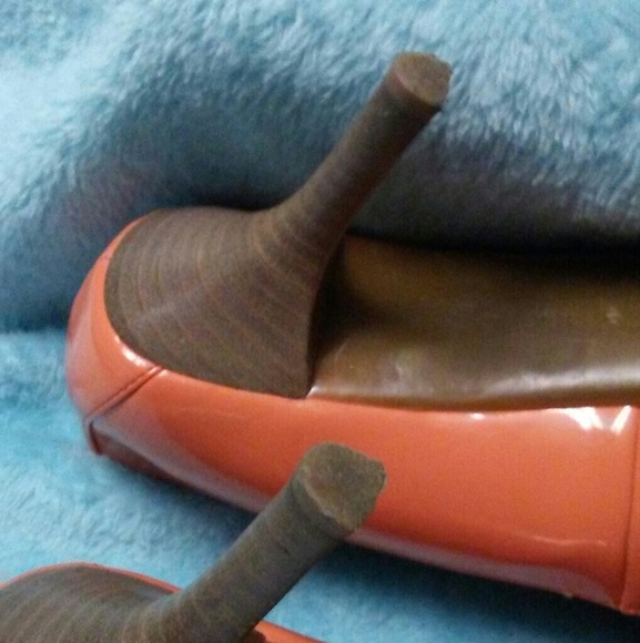 Coral Calvin Klein pumps SZ:8 - Picture 3 of 6