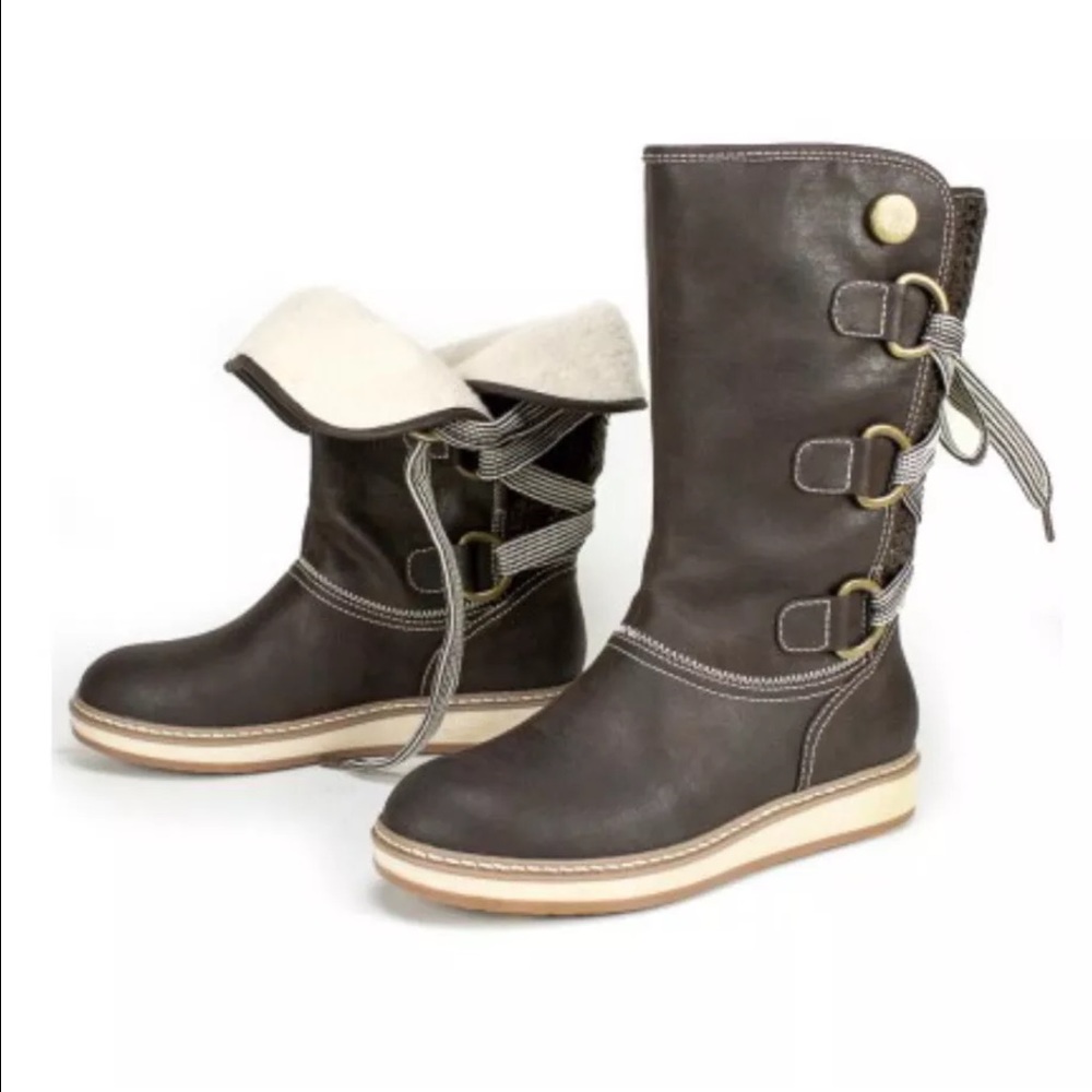 *NIB*~White Mountain ~ Tivia ~Lace-up Boots Sz 10
