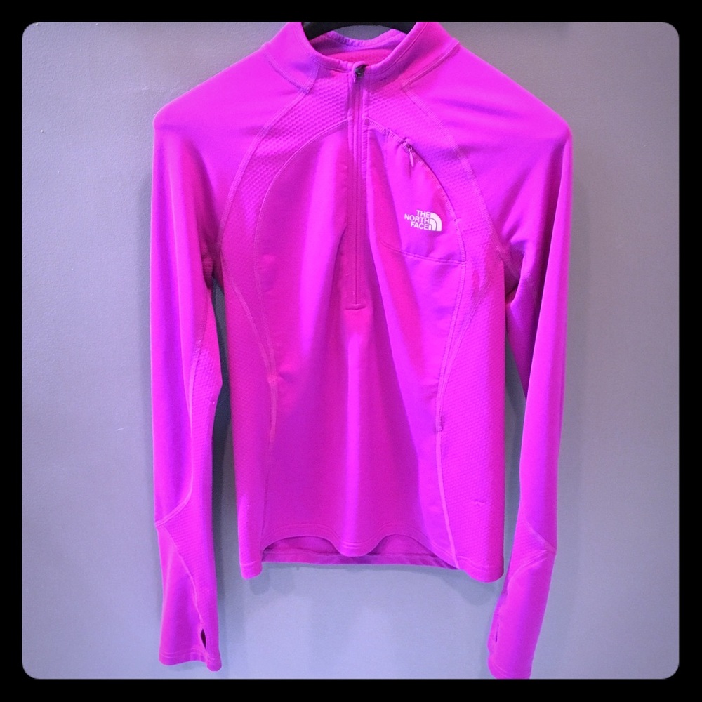 The North Face 3/4 zip pullover. Like new!!