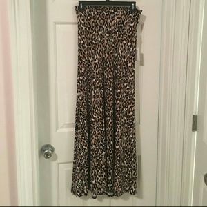 LuLaRoe Leopard Maxi Skirt