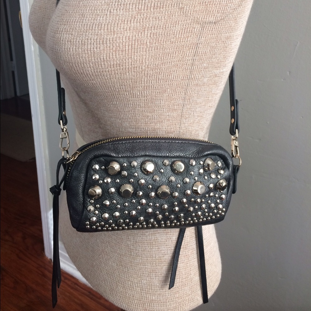 🚧SOLD🚧 Jr Drake Metallic Studded Crossbody