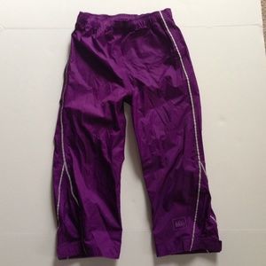 REI purple Co-op Rainspout Rain Pants in Sz. 4T