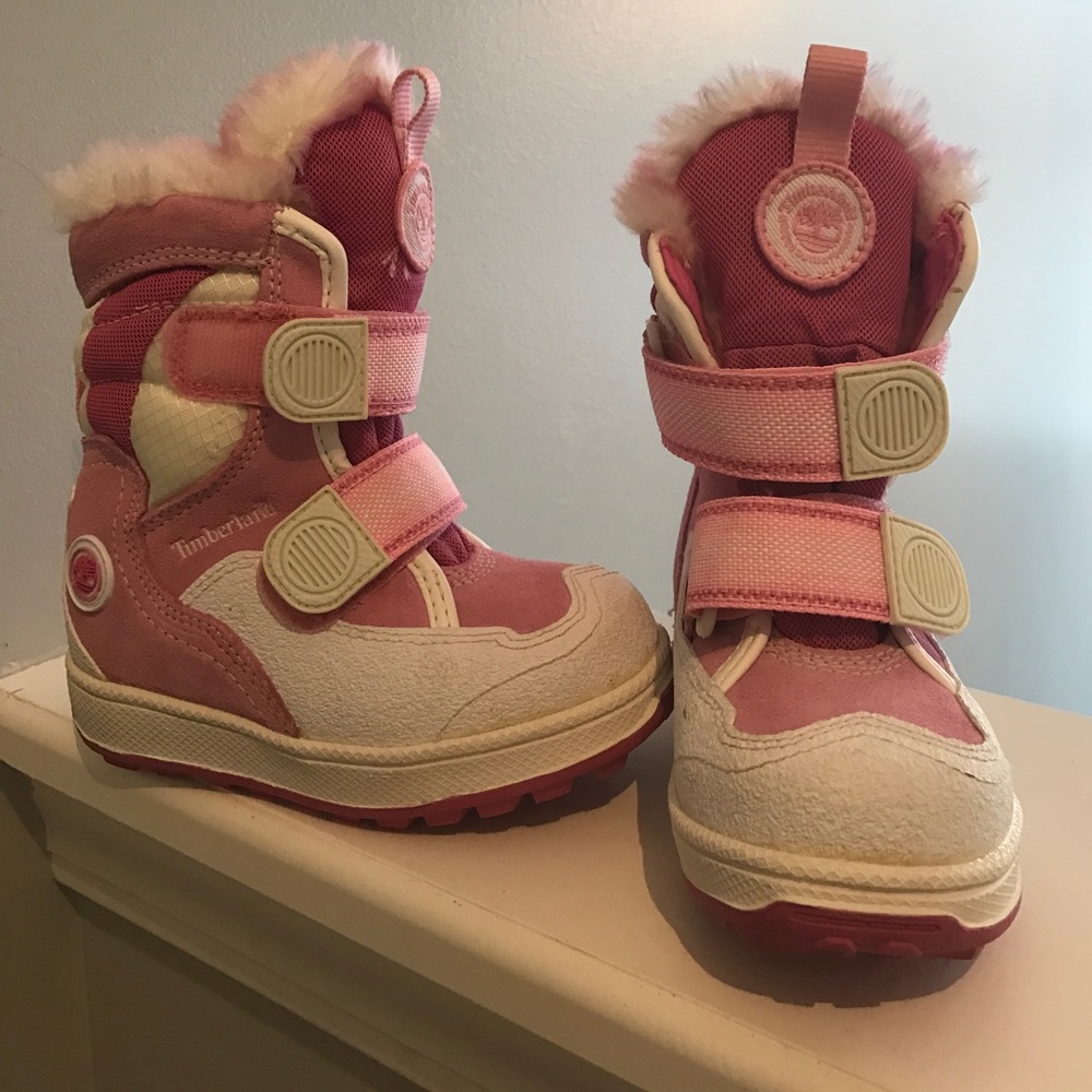 Little Girls Timberland Snow Stomper Boots