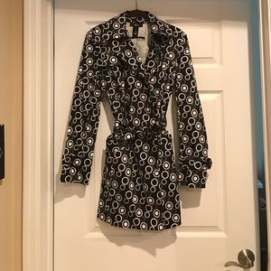 WOMENS MID LENGTH TRENCH COAT